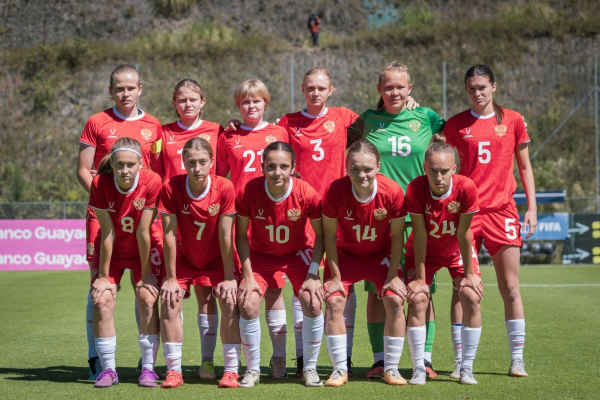 Женская молодежка взяла реванш у сборной Эквадора