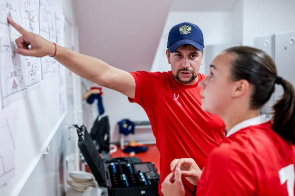 Женская сборная России сыграла вничью с КНДР