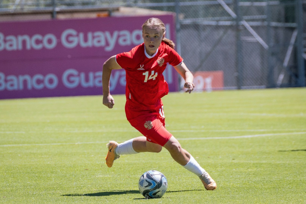 Женская молодежка взяла реванш у сборной Эквадора