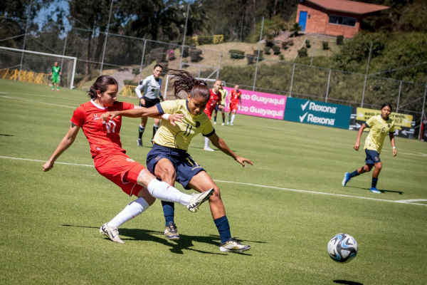 Женская молодежка взяла реванш у сборной Эквадора