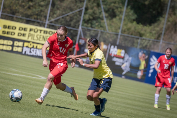 Женская молодежка взяла реванш у сборной Эквадора