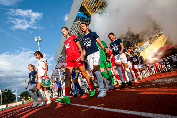 Женская сборная России сыграла вничью с КНДР