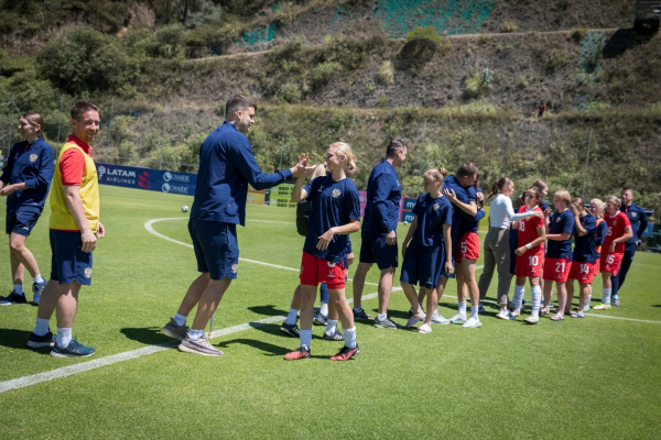 Женская молодежка взяла реванш у сборной Эквадора