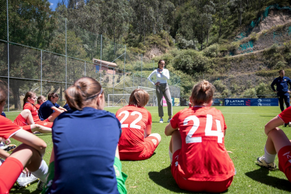 Женская молодежка взяла реванш у сборной Эквадора