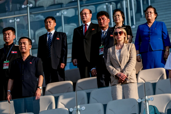 Женская сборная России сыграла вничью с КНДР