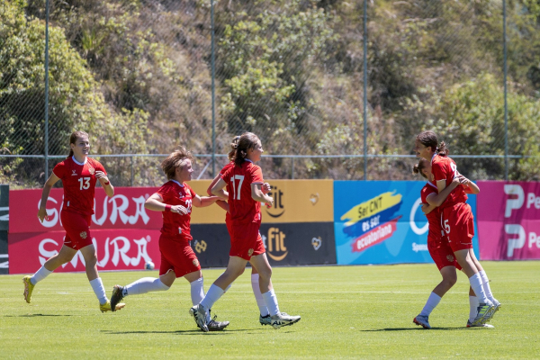 Женская молодежка взяла реванш у сборной Эквадора