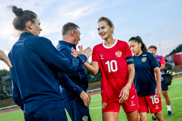 Женская сборная России сыграла вничью с КНДР