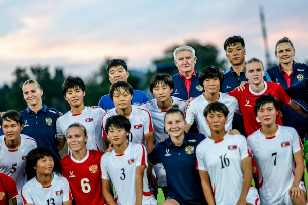 Женская сборная России сыграла вничью с КНДР