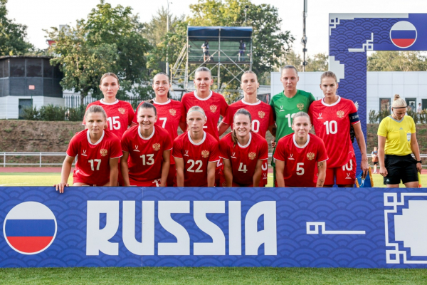 Женская сборная России сыграла вничью с КНДР