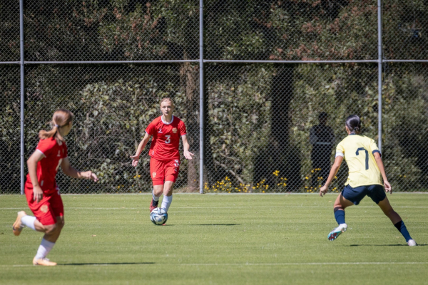 Женская молодежка взяла реванш у сборной Эквадора