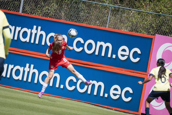 Женская молодежка взяла реванш у сборной Эквадора