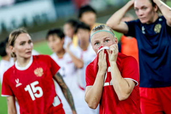 Женская сборная России сыграла вничью с КНДР