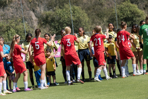 Женская молодежка взяла реванш у сборной Эквадора