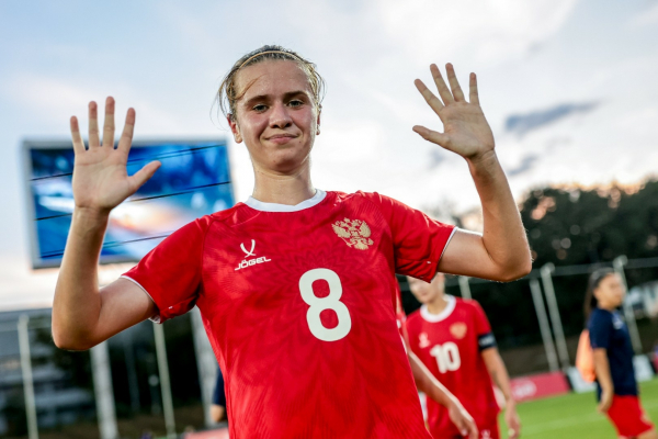 Женская сборная России сыграла вничью с КНДР