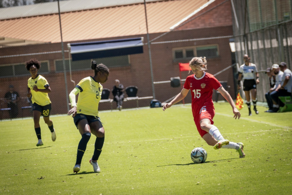 Женская молодежка взяла реванш у сборной Эквадора