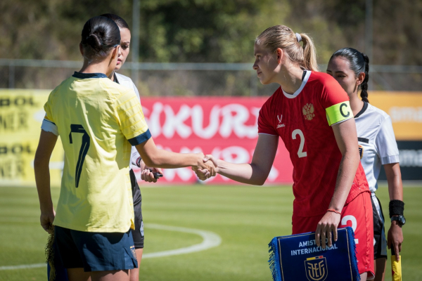 Женская молодежка взяла реванш у сборной Эквадора
