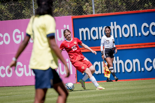 Женская молодежка взяла реванш у сборной Эквадора