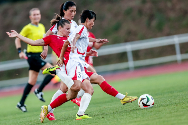 Женская сборная России сыграла вничью с КНДР