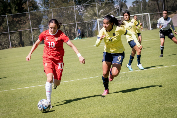 Женская молодежка взяла реванш у сборной Эквадора