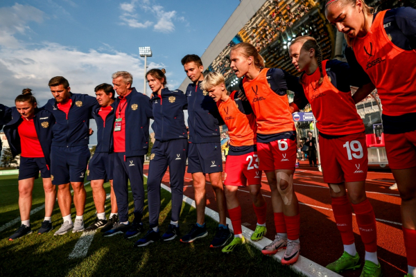 Женская сборная России сыграла вничью с КНДР