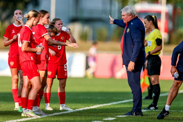 Женская сборная России сыграла вничью с КНДР