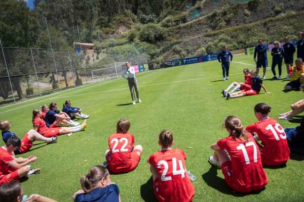 Женская молодежка взяла реванш у сборной Эквадора