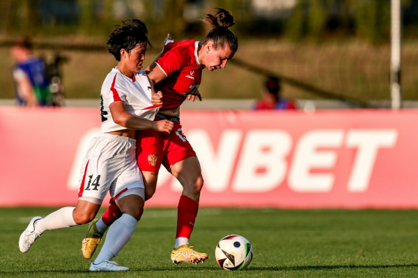 Женская сборная России сыграла вничью с КНДР