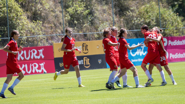 Женская молодежка взяла реванш у сборной Эквадора