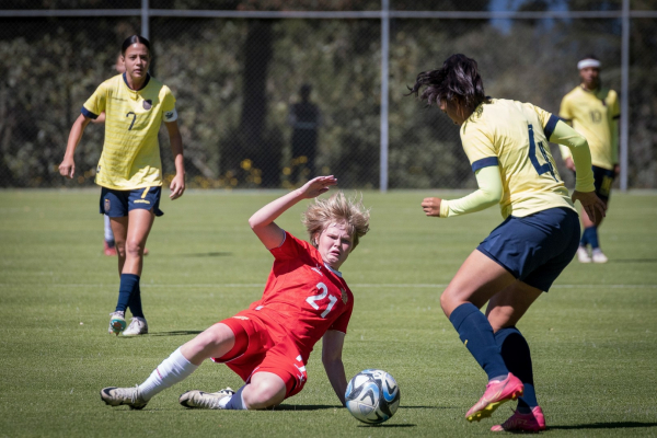 Женская молодежка взяла реванш у сборной Эквадора