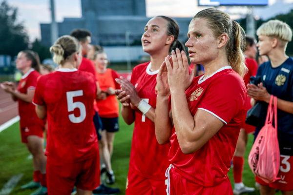 Женская сборная России сыграла вничью с КНДР