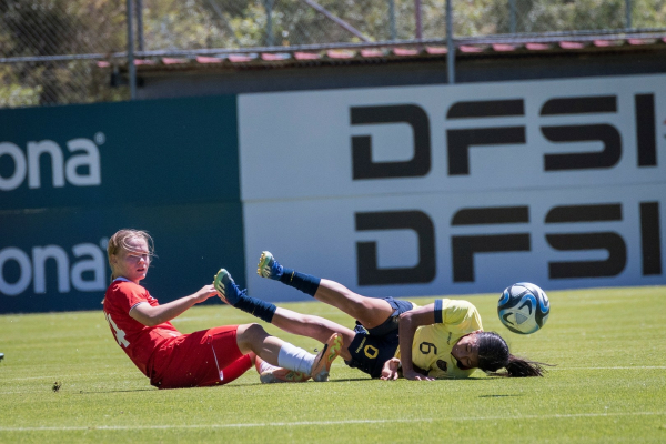 Женская молодежка взяла реванш у сборной Эквадора
