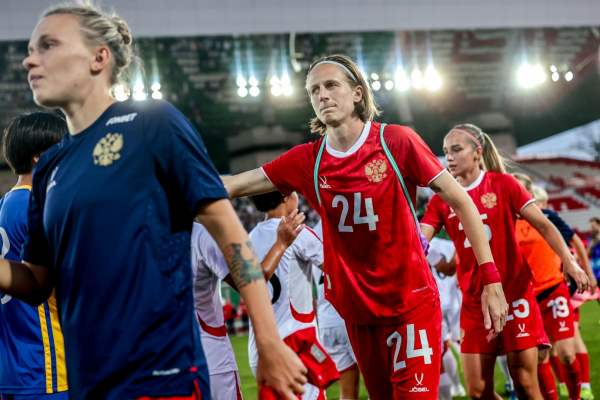 Женская сборная России сыграла вничью с КНДР