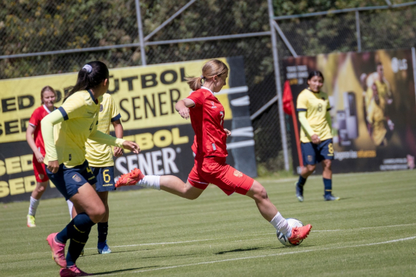 Женская молодежка взяла реванш у сборной Эквадора