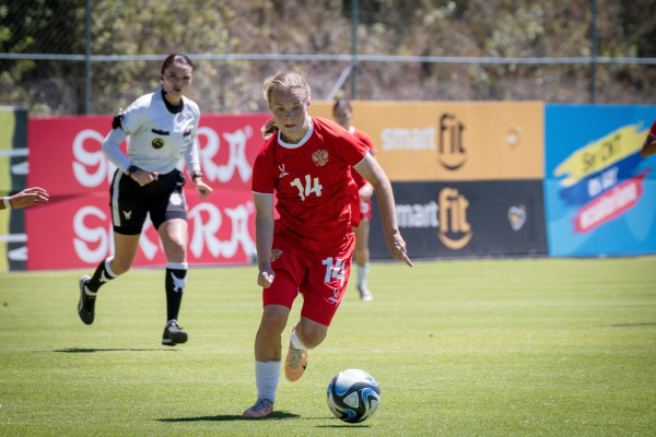 Женская молодежка взяла реванш у сборной Эквадора