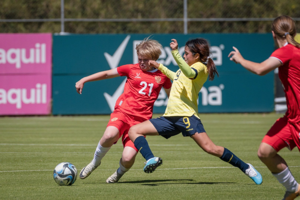 Женская молодежка взяла реванш у сборной Эквадора
