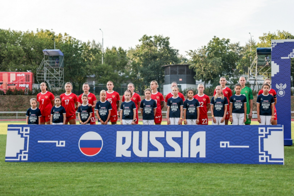Женская сборная России сыграла вничью с КНДР