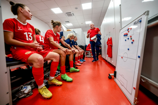 Женская сборная России сыграла вничью с КНДР