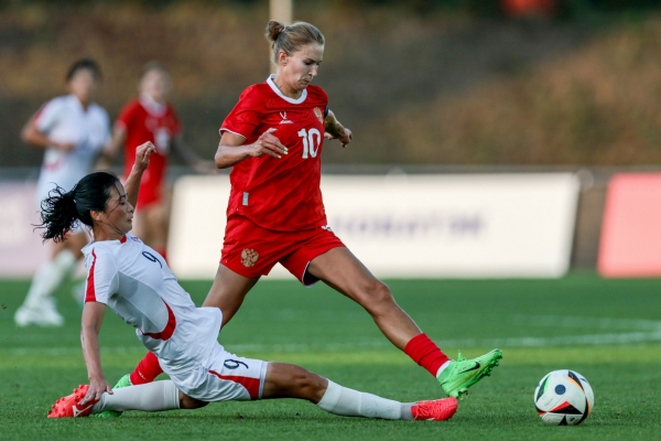 Женская сборная России сыграла вничью с КНДР