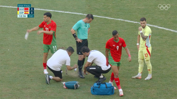 Олимпиада-2024, Марокко &mdash; Испания &mdash; 1:2, обзор матча ОИ, статистика, голы: Рахими, Фермин Лопес, 5 августа 2024