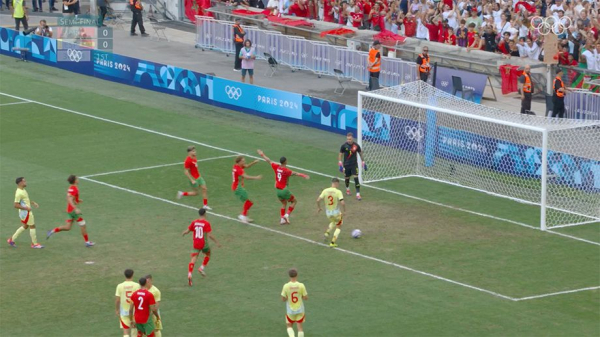 Олимпиада-2024, Марокко &mdash; Испания &mdash; 1:2, обзор матча ОИ, статистика, голы: Рахими, Фермин Лопес, 5 августа 2024