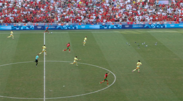 Олимпиада-2024, Марокко &mdash; Испания &mdash; 1:2, обзор матча ОИ, статистика, голы: Рахими, Фермин Лопес, 5 августа 2024