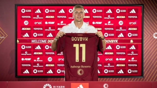 Официально: Довбик &mdash; игрок &laquo;Ромы&raquo;