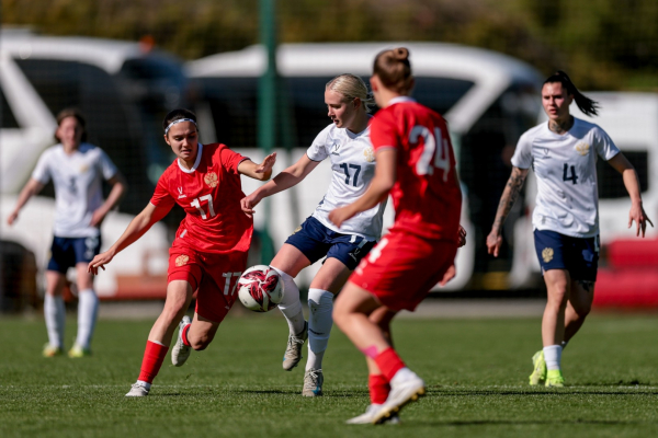 Женские национальная и молодёжная сборные сыграли вничью