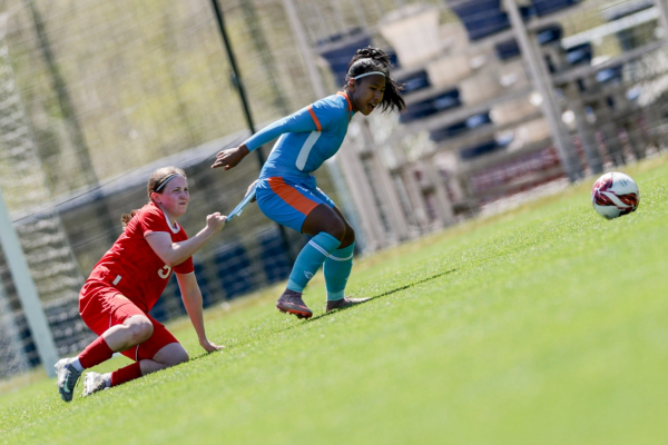 Женская юниорская сборная России U-17 одержала третью победу над Индией