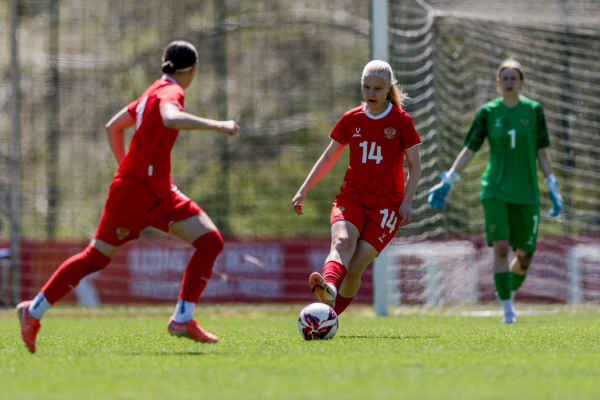 Женская юниорская сборная России U-17 одержала третью победу над Индией
