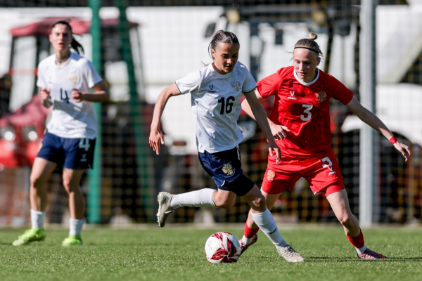 Женские национальная и молодёжная сборные сыграли вничью