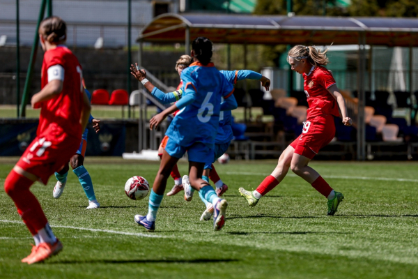 Женская юниорская сборная России U-17 одержала третью победу над Индией