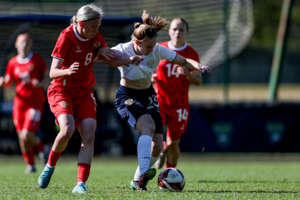 Женские национальная и молодёжная сборные сыграли вничью