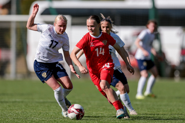 Женские национальная и молодёжная сборные сыграли вничью