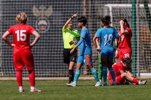 Женская юниорская сборная России U-17 одержала третью победу над Индией